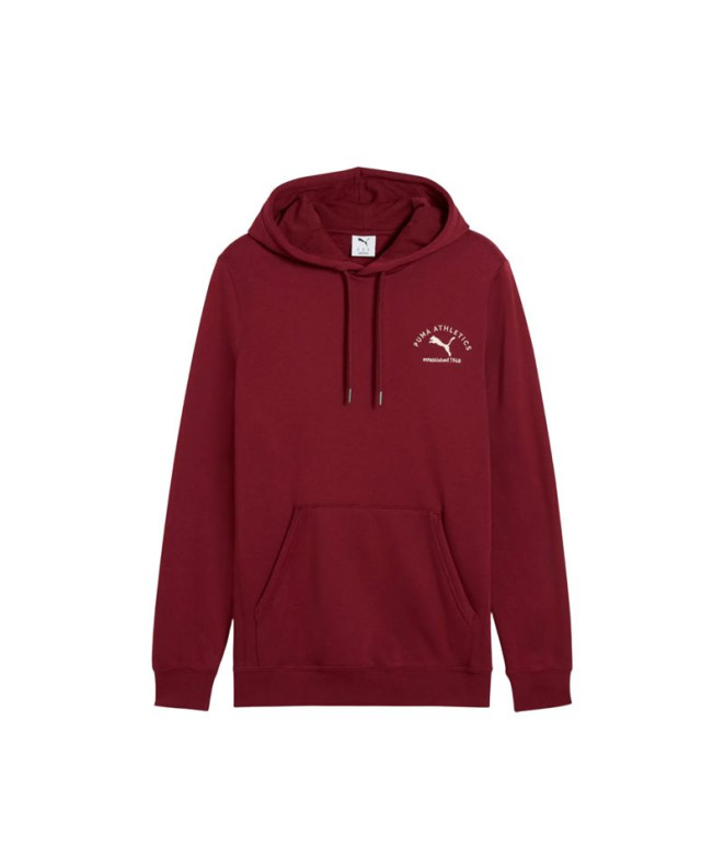 Sweat Puma Class Graphic H,Ruby Shimmer, Homme