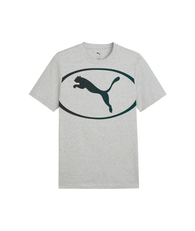 T-shirt Puma Sport Graphic Light Gris Hea Homme