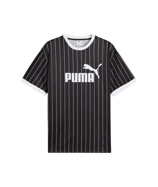 T-shirt Puma Essentials Striped Noir Homme