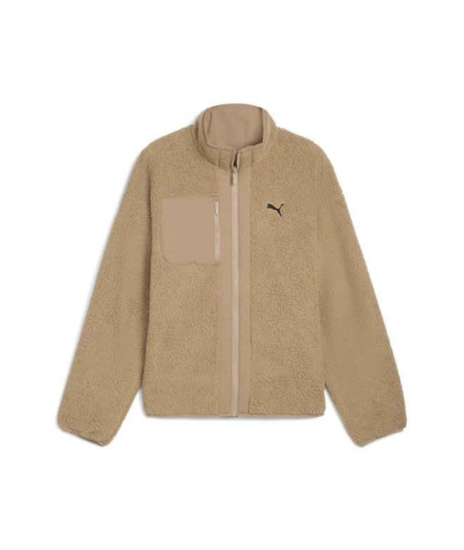 Veste Puma Reversible Hybrid Sh Homme Café Glacé