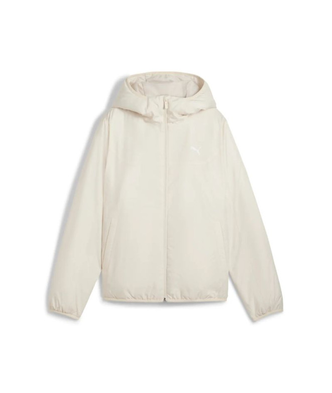 Veste Puma Essentials Light Padded Jac Femme Beige