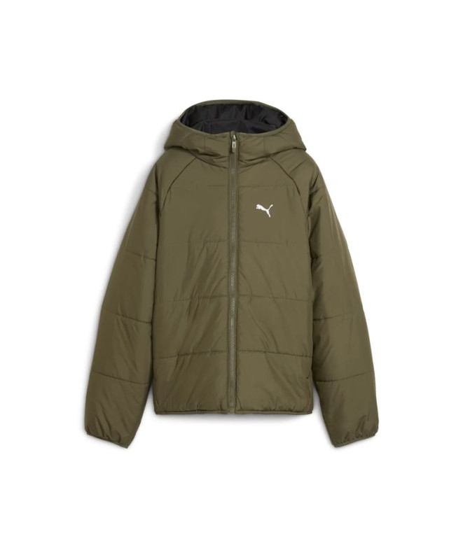 Veste Puma Reversible Puffer Ja Loden Enfant Vert