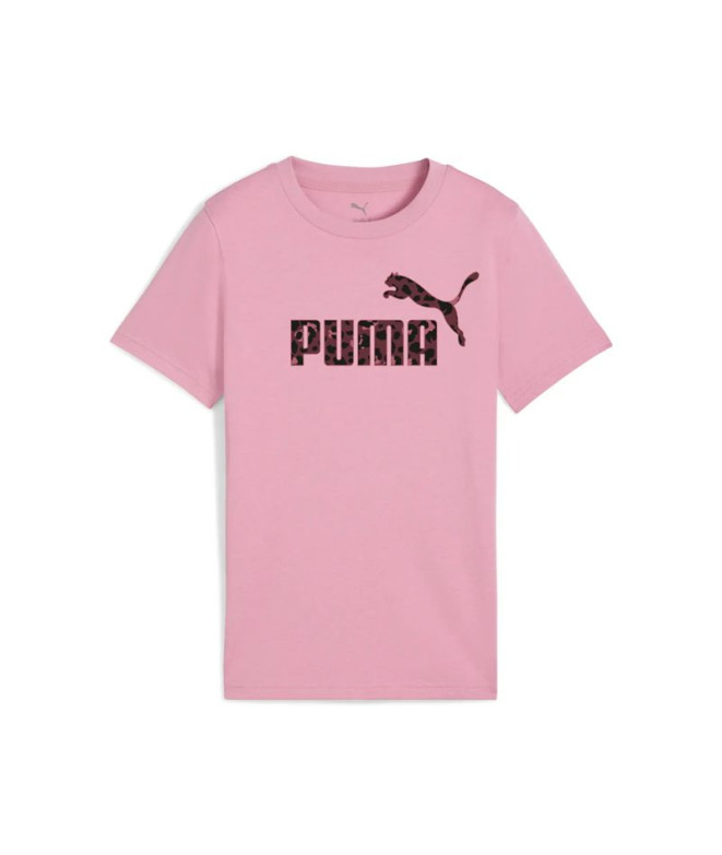 T-shirt Puma Essentials Graphic Animal G Fille Rose