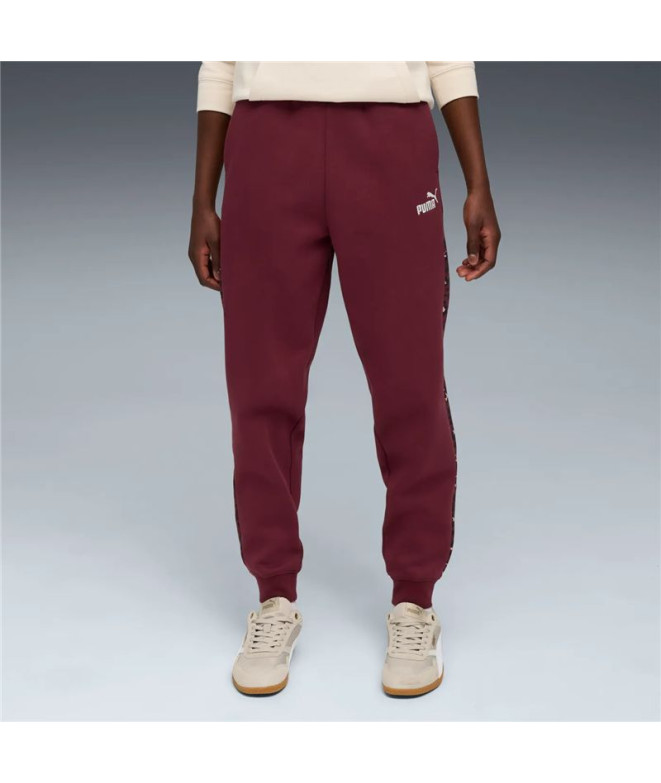 Pantalones Puma Essentials Graphic Animal H Niña Granate