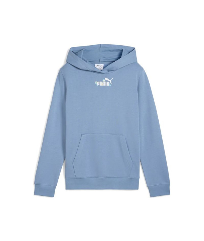Sudadera Puma Essentials Nature 2.0 di Niña Azul