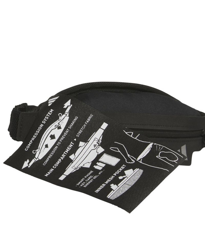 Cinto de Running adidas Running Belt Preto