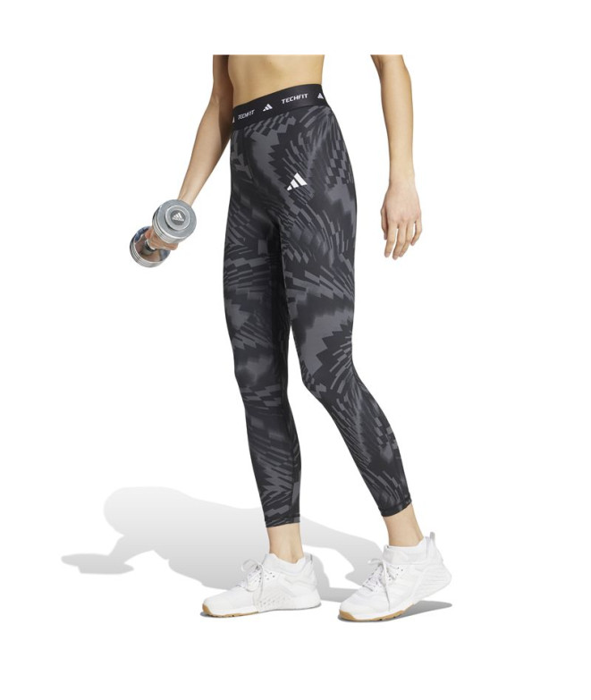 Collants de Fitness adidas Tf Print 7/8 L Femme...