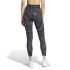 Collants de Fitness adidas Tf Print 7/8 L Femme Gris
