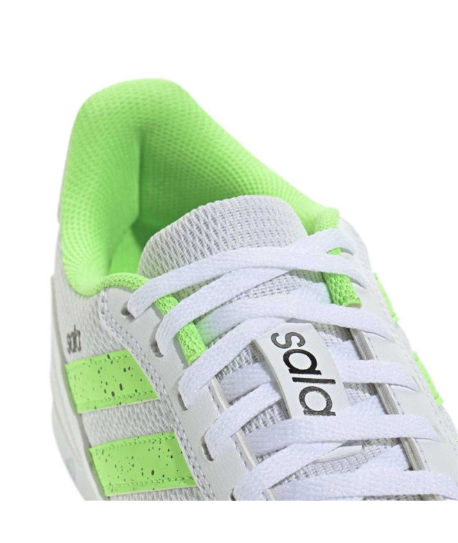 Bottes de Football adidas Super Sala III Blanc