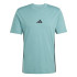 Camiseta adidas 3 Bandas Sj Hombre Azcepo / Negro