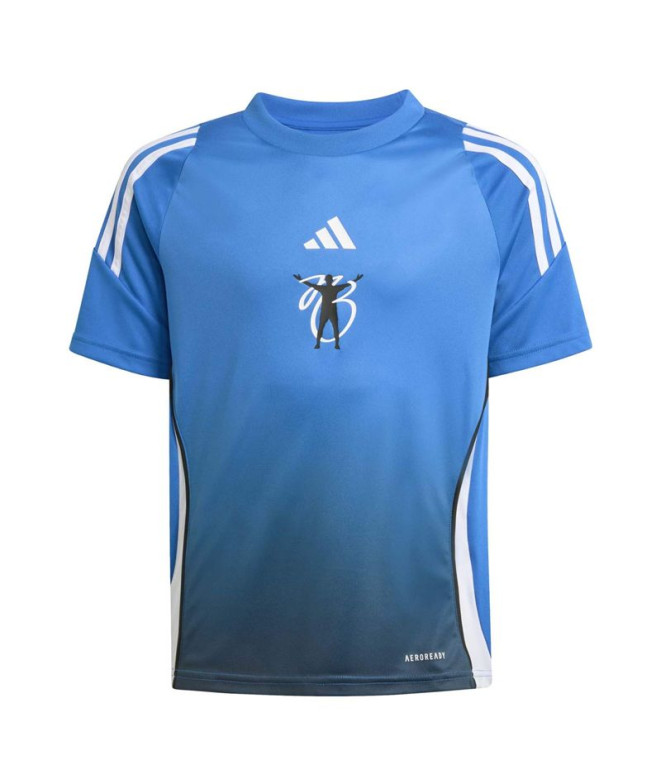 T-shirt de Football adidas Jb Tr Jsy Enfant Bleu