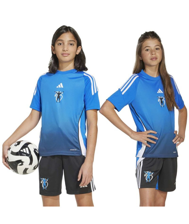 T-shirt de Football adidas Jb Tr Jsy Enfant Bleu