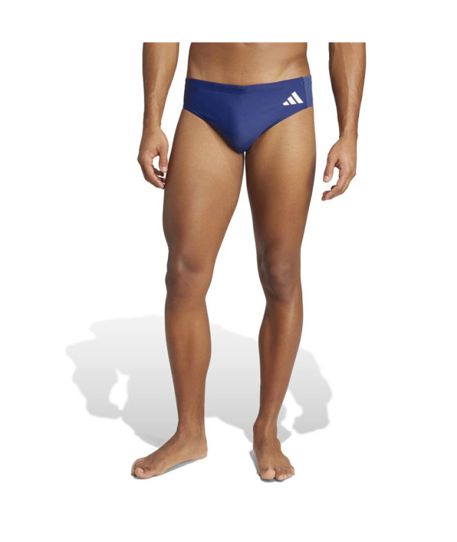 Bañador de Natación adidas Corto Block Hombre Azul