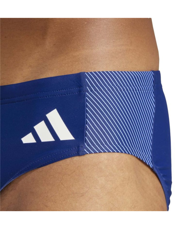 Bañador de Natación adidas Corto Block Hombre Azul