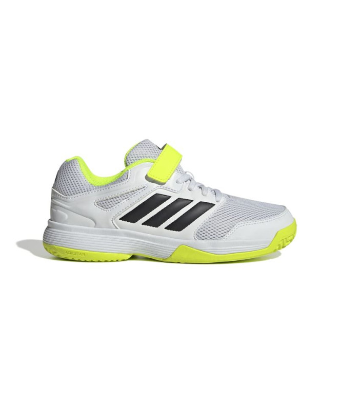 Zapatillas de Balonmano adidas Speedcourt Velcro Infantil Blanco
