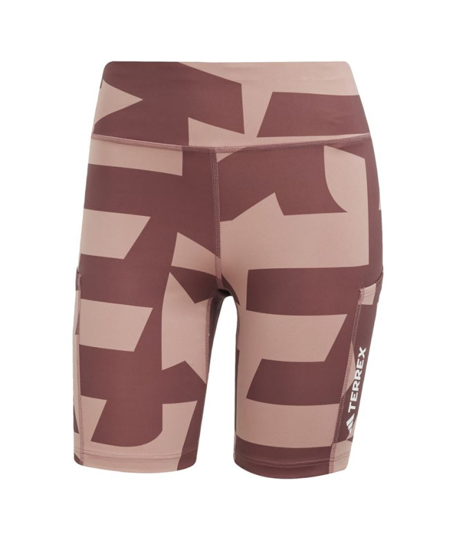 Pantalons de Montagne adidas Wmt 8In Aop Femme...