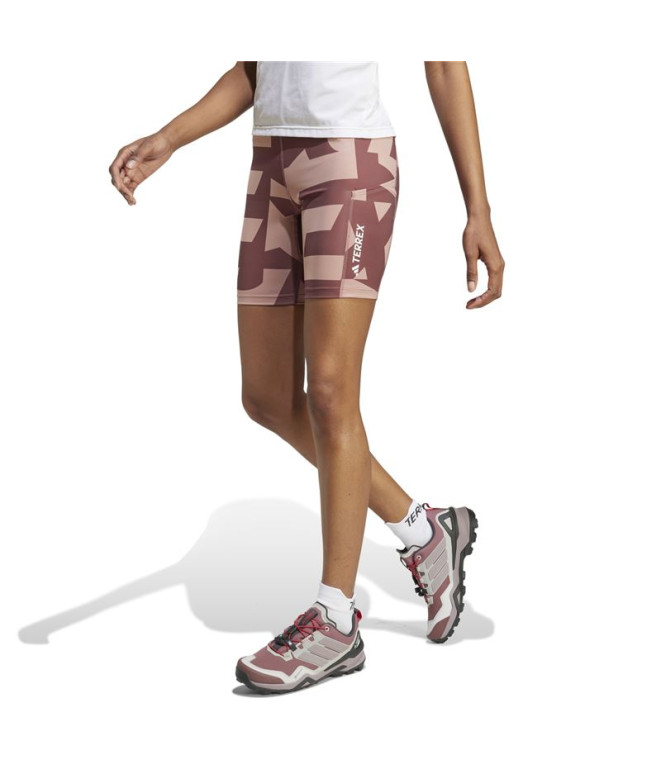 Pantalons de Montagne adidas Wmt 8In Aop Femme...