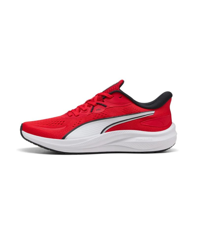Chaussures de Running Puma Skyrocket Lite 2 Homme Pour Tous Time Rouge/ Blanc/ Noir