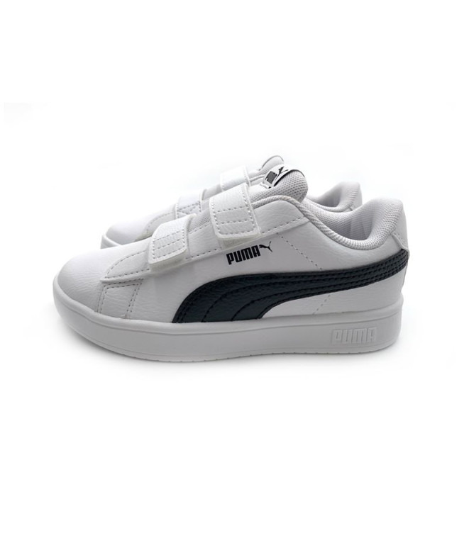 Chaussures Puma Rickie Classic V Ps Enfant Blanc/Noir