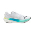 Zapatillas de Running Puma Deviate Nitro 3, Blanco-Mint Mel Hombre