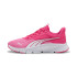 Zapatillas Puma Flexfocus Lite Moder Infantil Glowing Rosa/Posie Rosa/Blanco