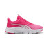 Zapatillas Puma Flexfocus Lite Moder Infantil Glowing Rosa/Posie Rosa/Blanco