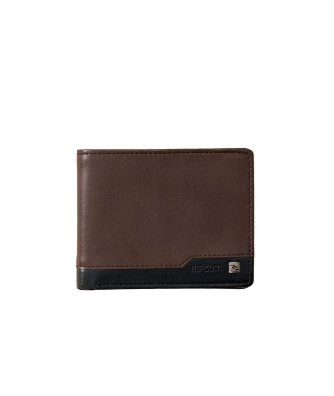 Portefeuille Rip Curl Ridge Pu All Day Homme Marron/Noir