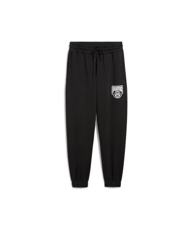 Pantalón de Baloncesto Puma Posterize Sweatpant Hombre Negro