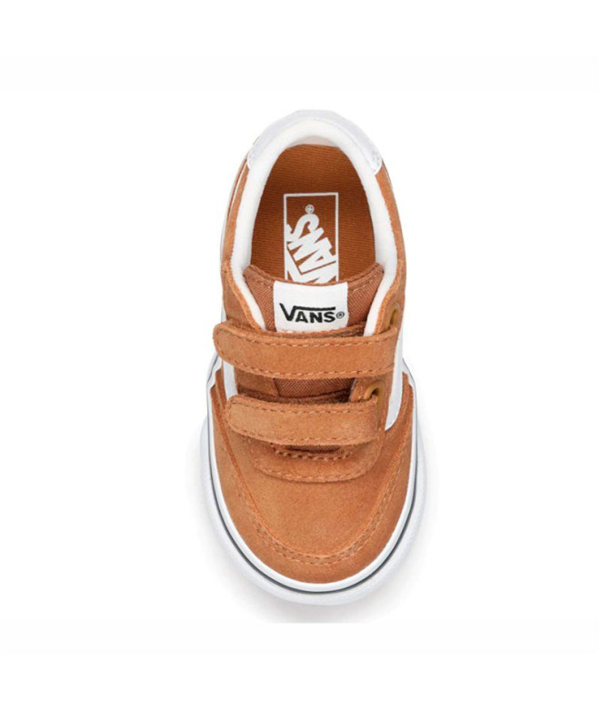 Sapatilhas Vans Brooklyn Ls V Sued Marrom Bebês