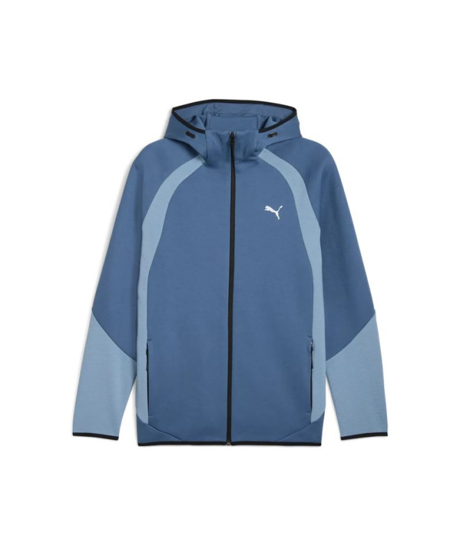 Sweat Puma Evostripe Fz pour Homme Dark Indigo