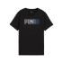 Camiseta Puma Essentials Logo Lab B Infantil Preto