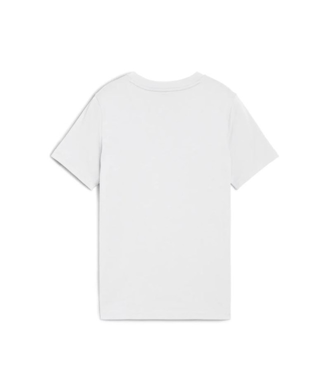T-shirt Puma Essentials Logo Lab B Enfant Blanc