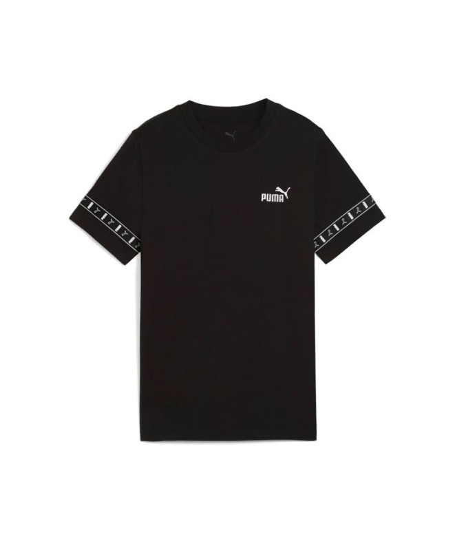 T-shirt Puma Essentials Tape Layout Enfant Noir
