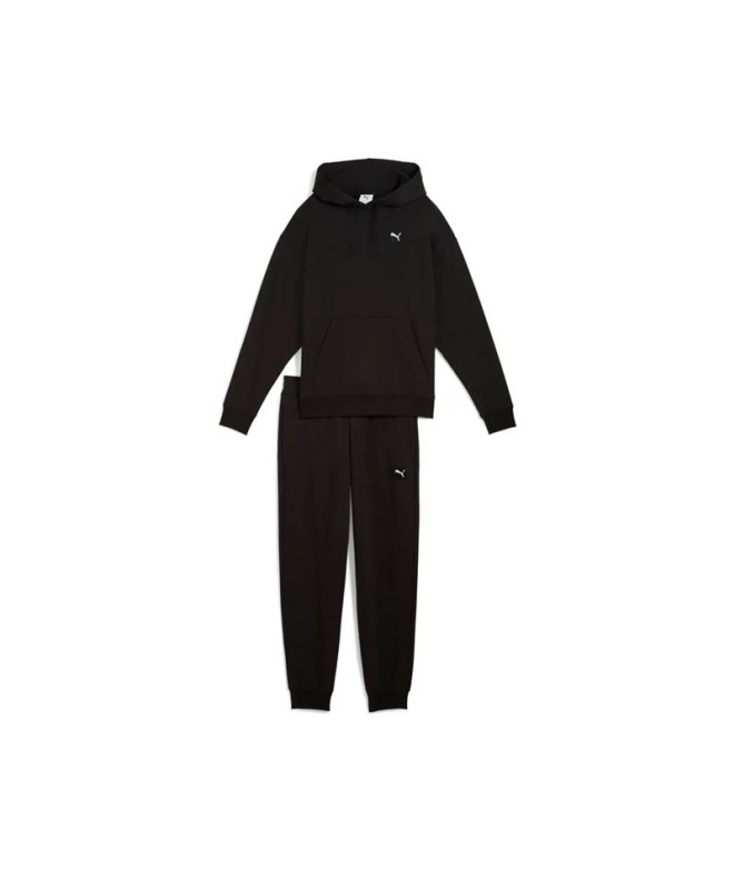 Survêtement Puma Loungewear Sweat Sui Femme Noir