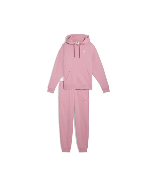 Survêtement Puma Loungewear Sweat Sui Femme Poised Rose