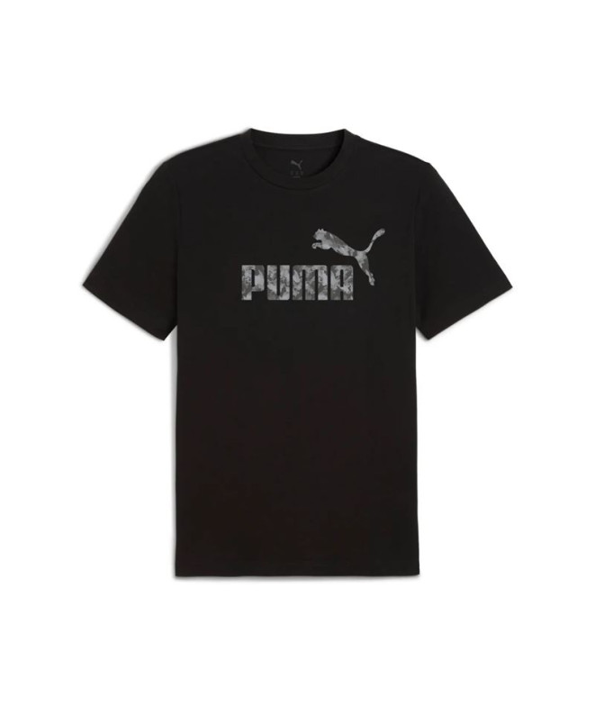 T-shirt Puma Essentials Camo Homme Noir