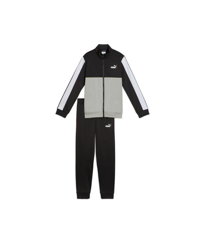 Chándal Puma Sport Poly Sui Infantil Negro