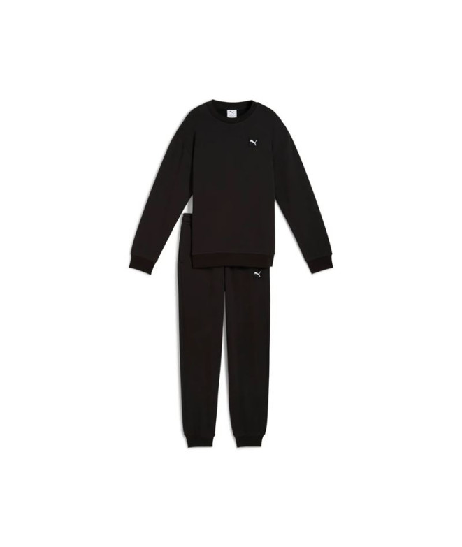 Survêtement Puma Essentials Elevated Relaxed Enfant Noir