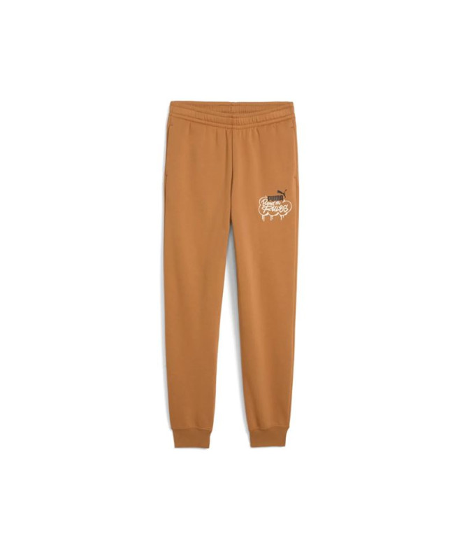 Pantalón Puma Mid90S s F Infantil Melted Caramel