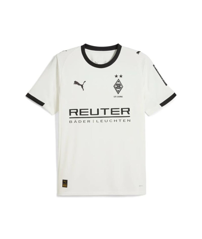 Camiseta de Fútbol Puma Bmg Home Jersey Repl Hombre Warm Blanco