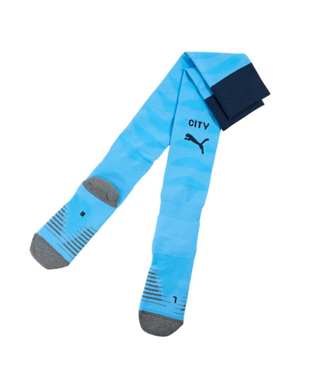 Chaussettes de Football Puma Manchester City Mesh And Cuff S Team Light Blu Int1 Homme