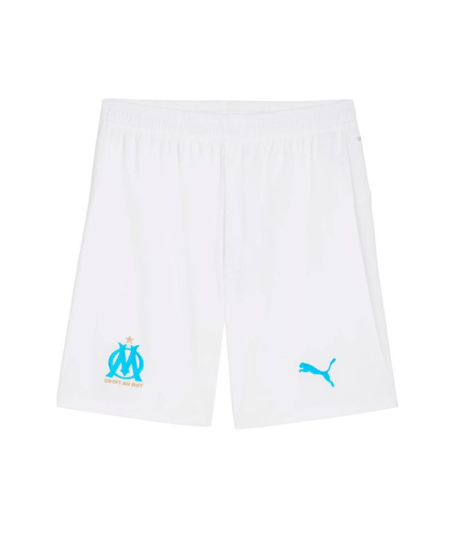 Pantalón de Fútbol Puma Olympique de Marseille Replica, Blanco-Bleu A, Hombre
