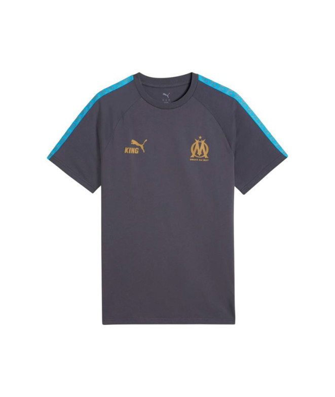 Camiseta de Fútbol Puma Olympique de Marseille Galactic Gray-Luminous, Hombre