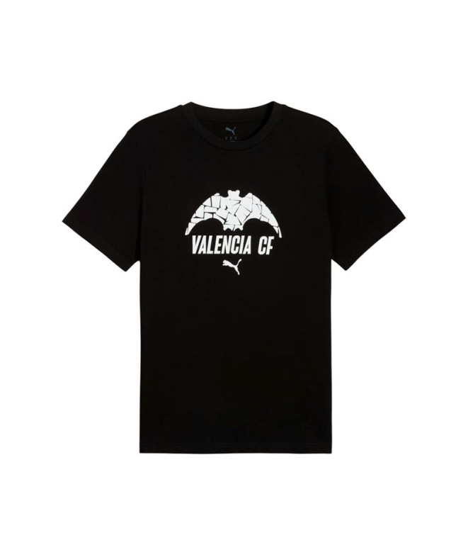 T-shirt de Football Puma Valencia C.F. Ftblculture , Noir, Homme