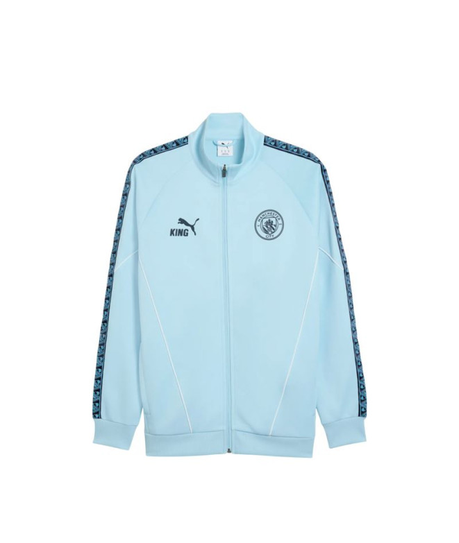 Veste de Football Puma Manchester City King Anthem Jac, Silver Sky-De, Homme