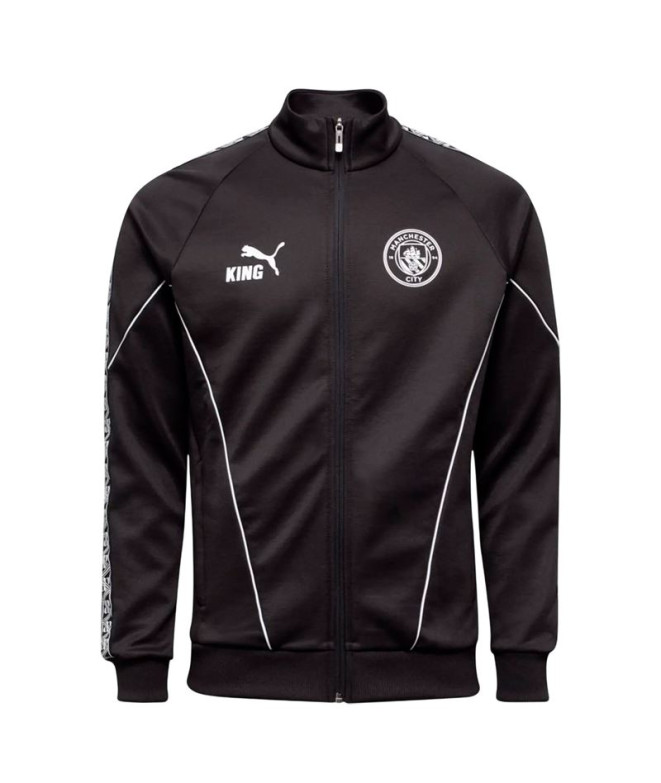 Veste de Football Puma Manchester City King Anthem Jac Noir Enfant