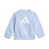 Pantalons adidas I Bl Fl Jog 240 Bébés Bleu/Blanc