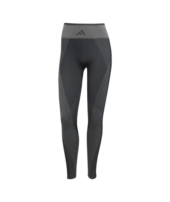 Malhas de Fitness adidas Knit 7/8 Mulher Preto