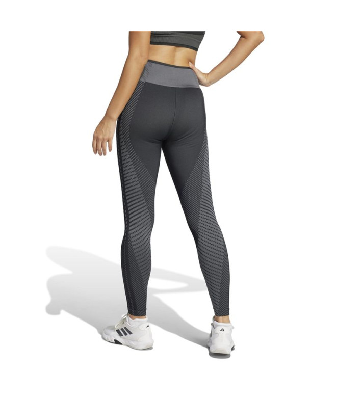 Malhas de Fitness adidas Knit 7/8 Mulher Preto
