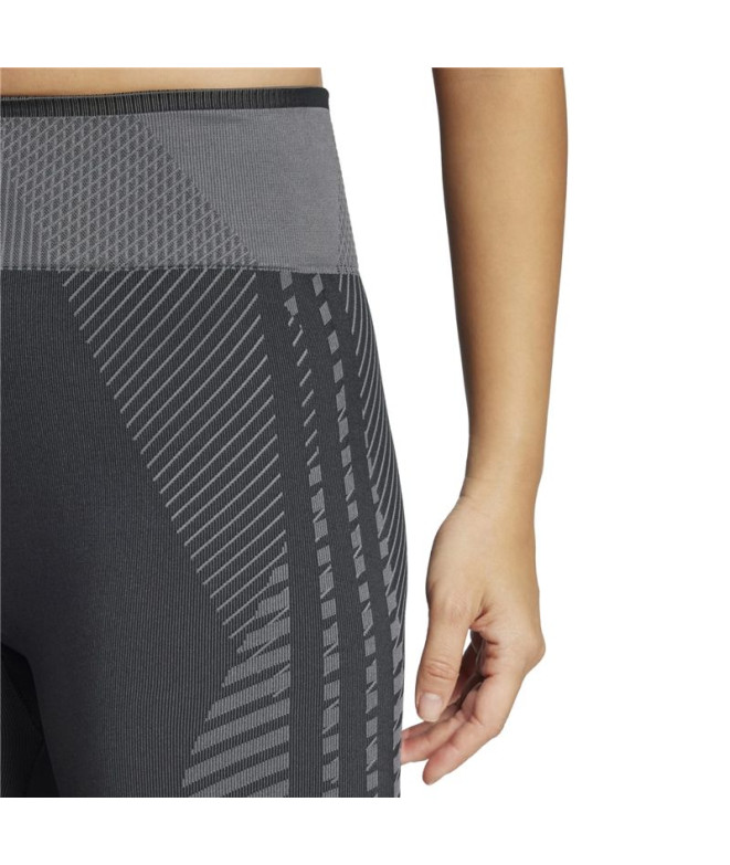 Malhas de Fitness adidas Knit 7/8 Mulher Preto